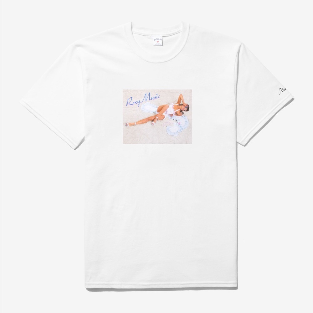NOAH NYC 1972 ROXY MUSIC TEE WHITE Size XL NEW